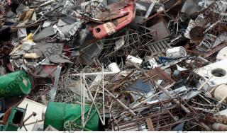 Photo Textures of Metal Scrap